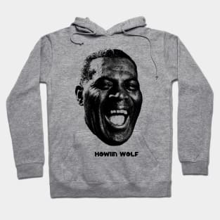 Portrait Retro Howlin' Wolf Hoodie